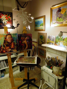 Emiliya Lane's studio.
