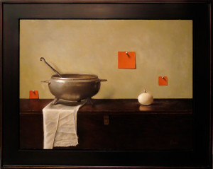 Sandra Power,
Tureen with Orange Squares