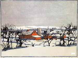 Jontra Farm,
Color Block Print,
1937