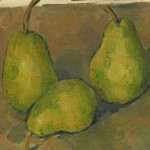 Paul Cézanne,
Three Pears,
1878-79