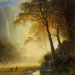 Albert Bierstadt, Hetch Hetchy Canyon, 1875, Oil on canvas, 51 3/8" x 41 3/4"