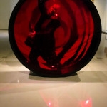 Anish Kapoor, Blood Cinema, 2000, Acrylic and steel, 77 5/8" x 77 5/8" x 20 1/8"